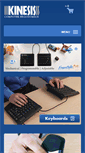 Mobile Screenshot of kinesis-ergo.com